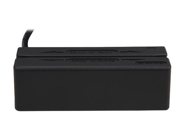 ID Tech IDMB-354133B MiniMag Duo Compact Dual Headed Magstripe Swipe Credit Card Reader