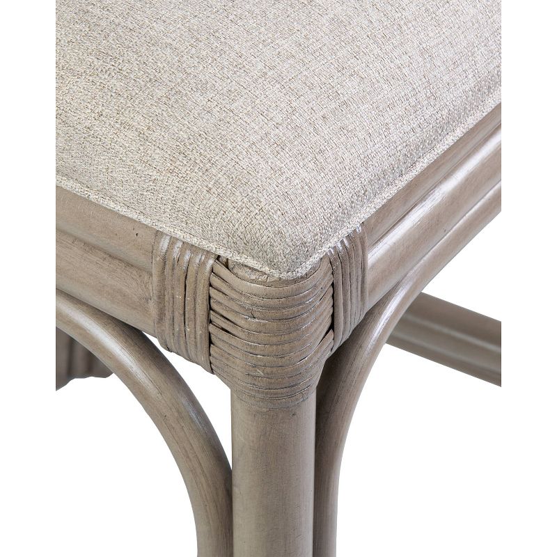 Stacie Rattan Barstool Light Brown - East At Main