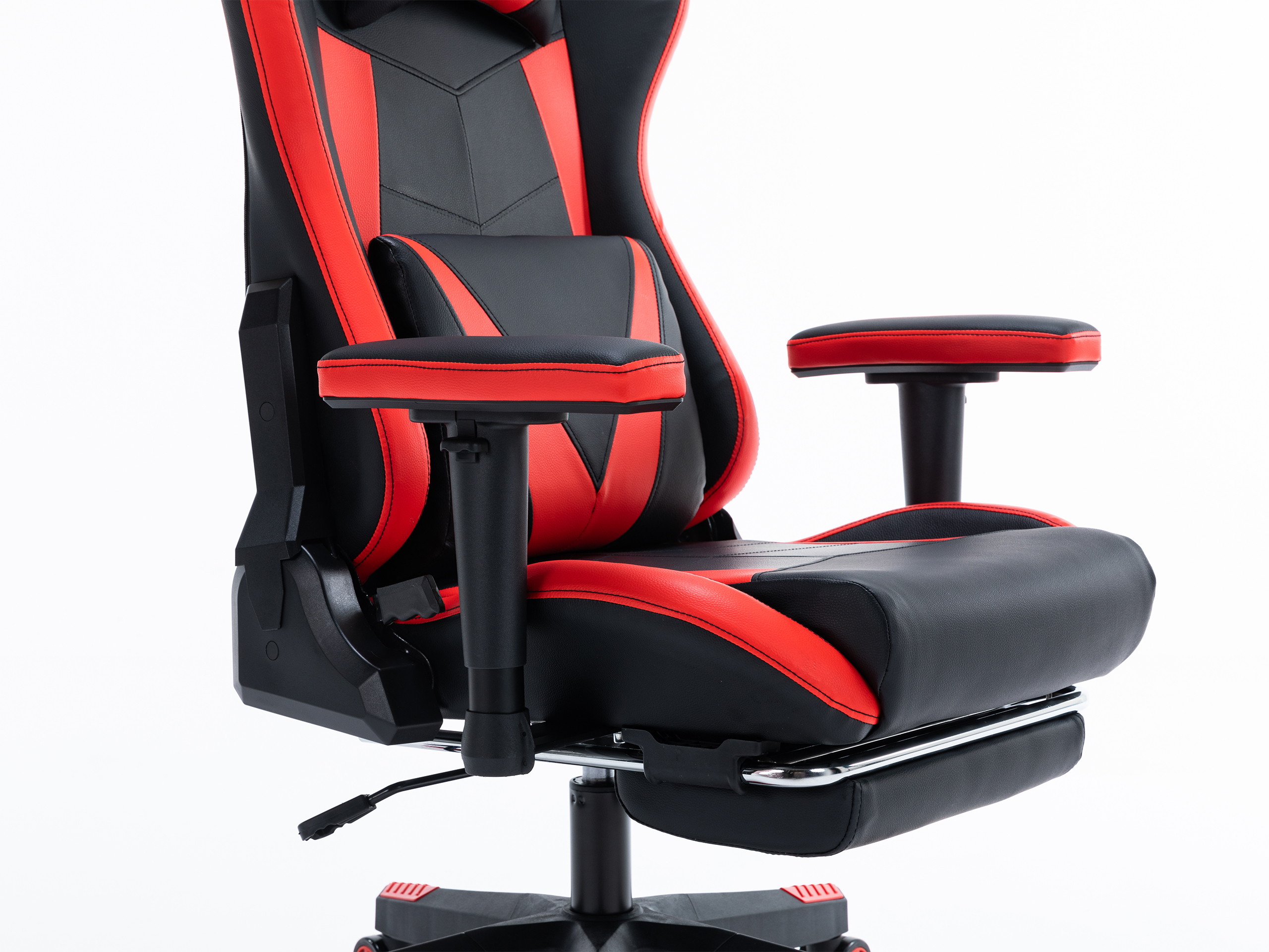 Volans Adjustable High Back Gaming Recliner Chair, Racing Office Desk Chair with Removable Lumbar Support and Footrest