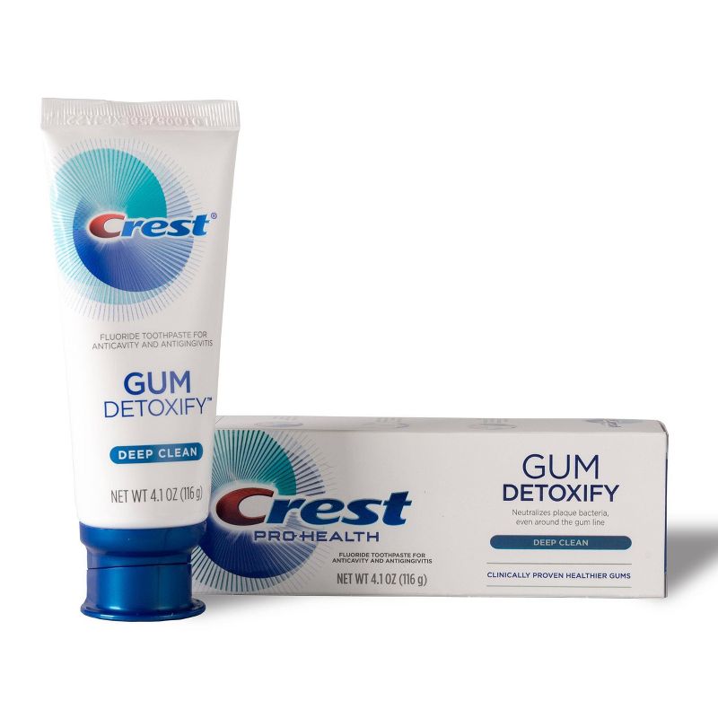 Crest Gum Detoxify Deep Clean Toothpaste - 4.1oz