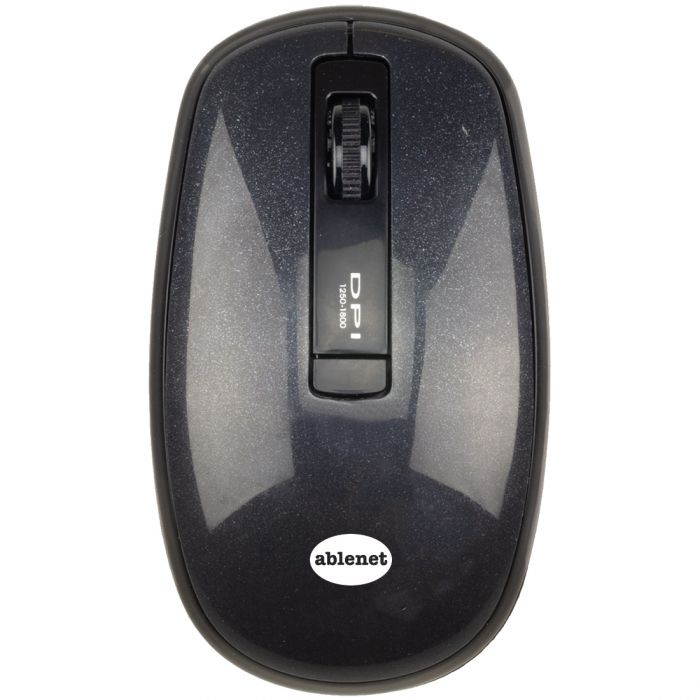 AbleNet Keys-U-See Wireless with Mouse, Black and Yellow; Product Number: 10090401.