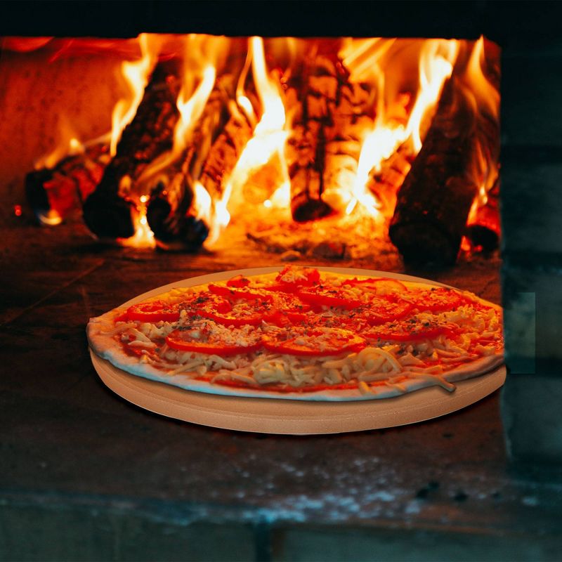 Royal Gourmet 3pc Pizza Set for Grill Oven With 14'' Round Pizza Cordierite Stone