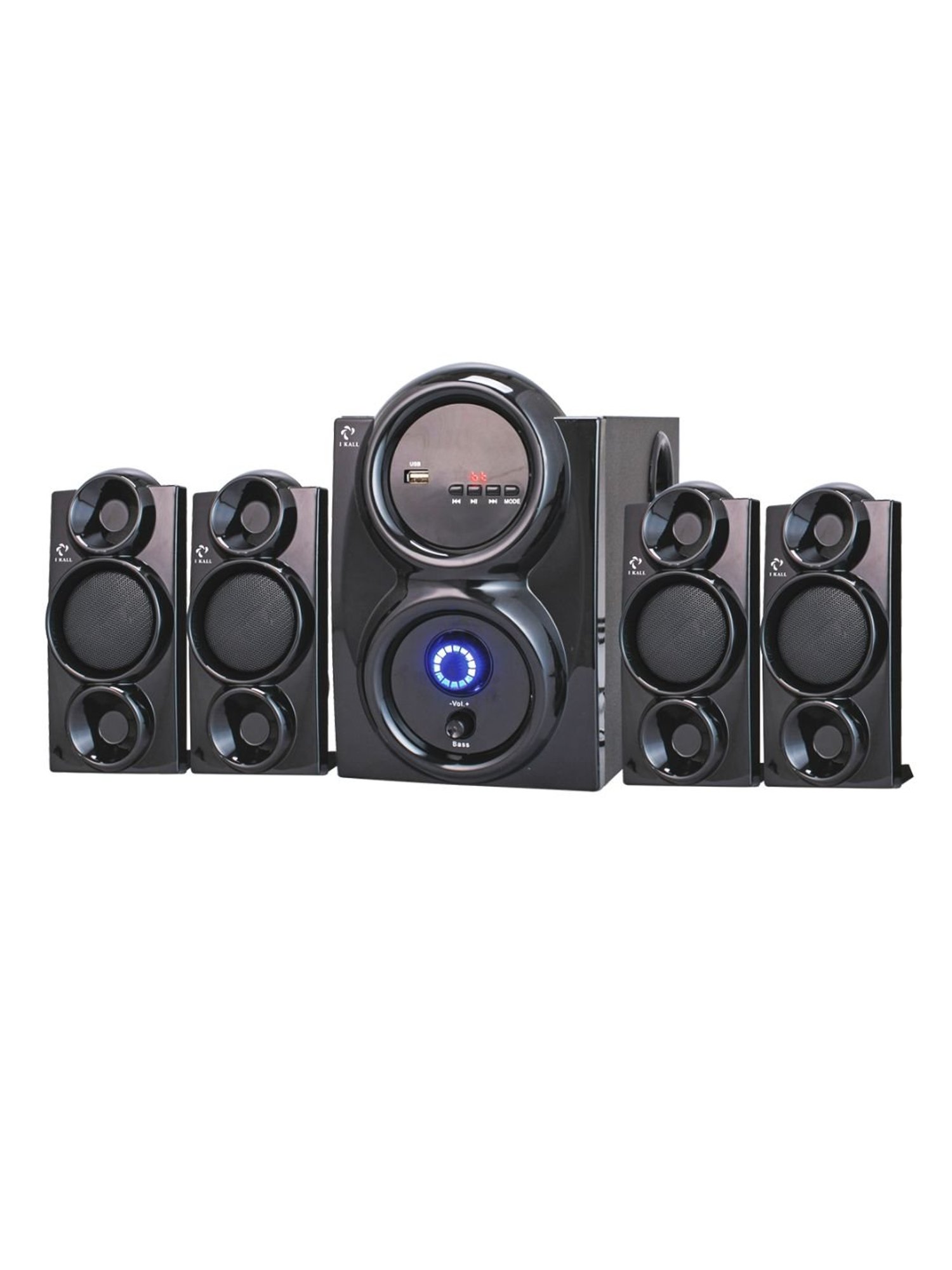 I Kall IK-444 5.1 Channel Home Theatre (Black)