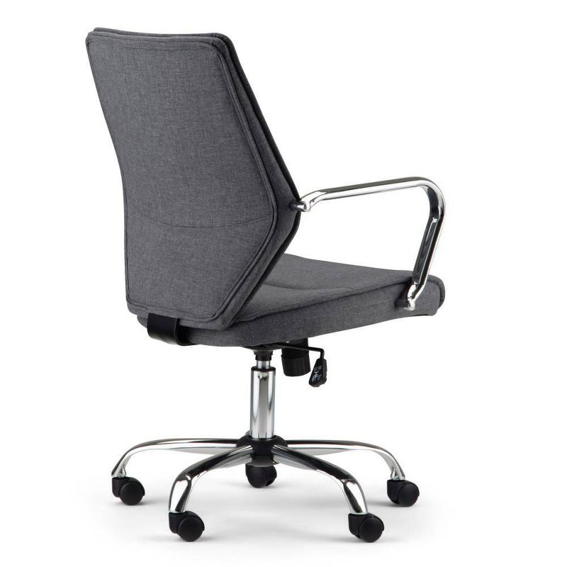Leland Swivel Office Chair Gray - WyndenHall