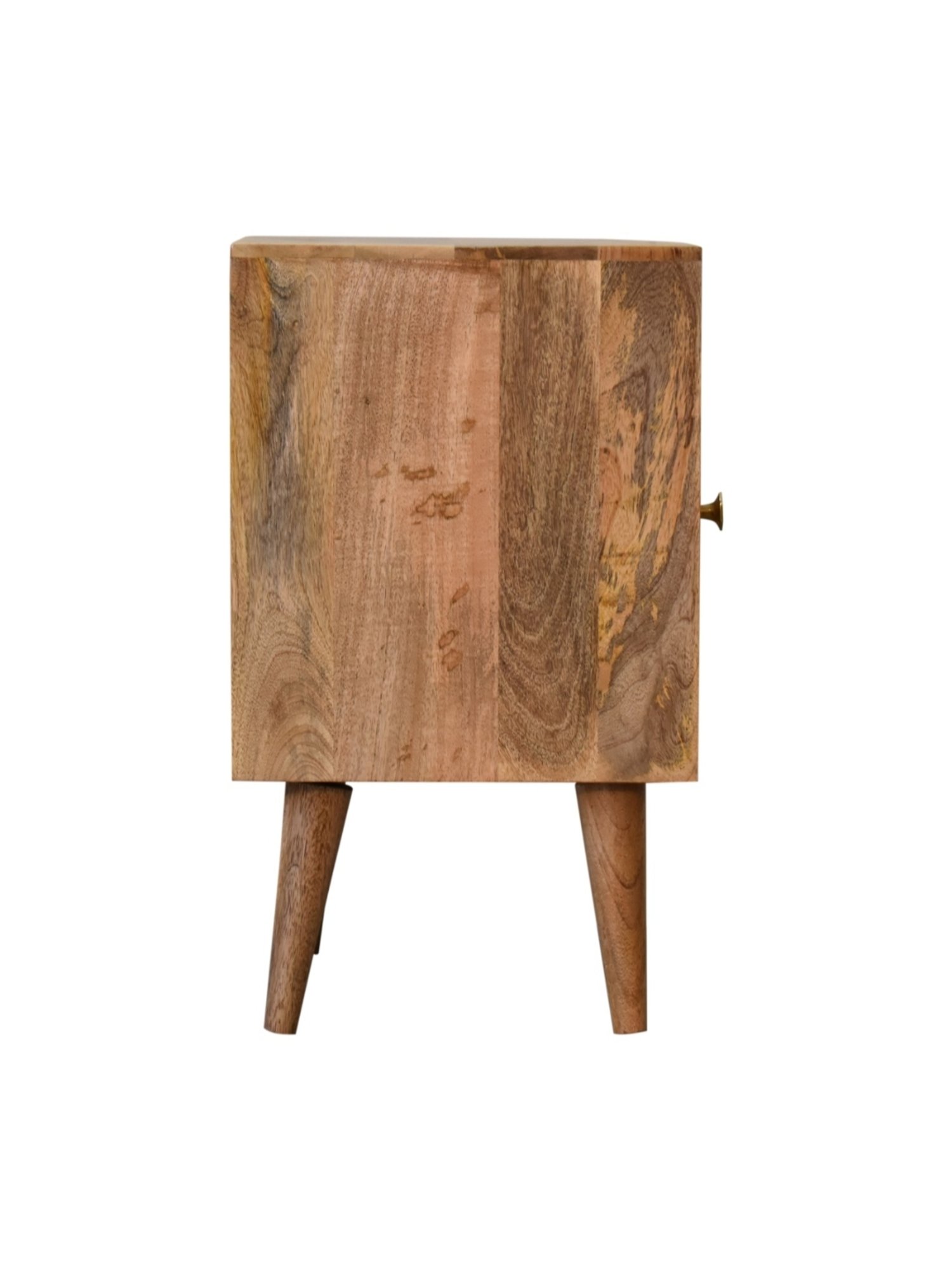 Artisan Furniture Rosalie Solid Brown Mango Wood Side Table