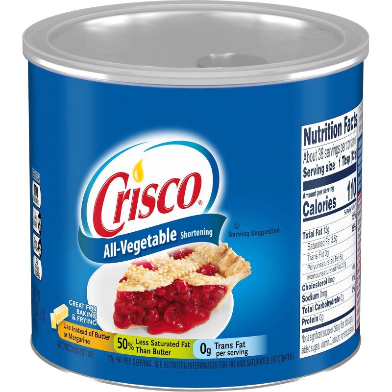 Crisco All-Vegetable Shortening - 16oz