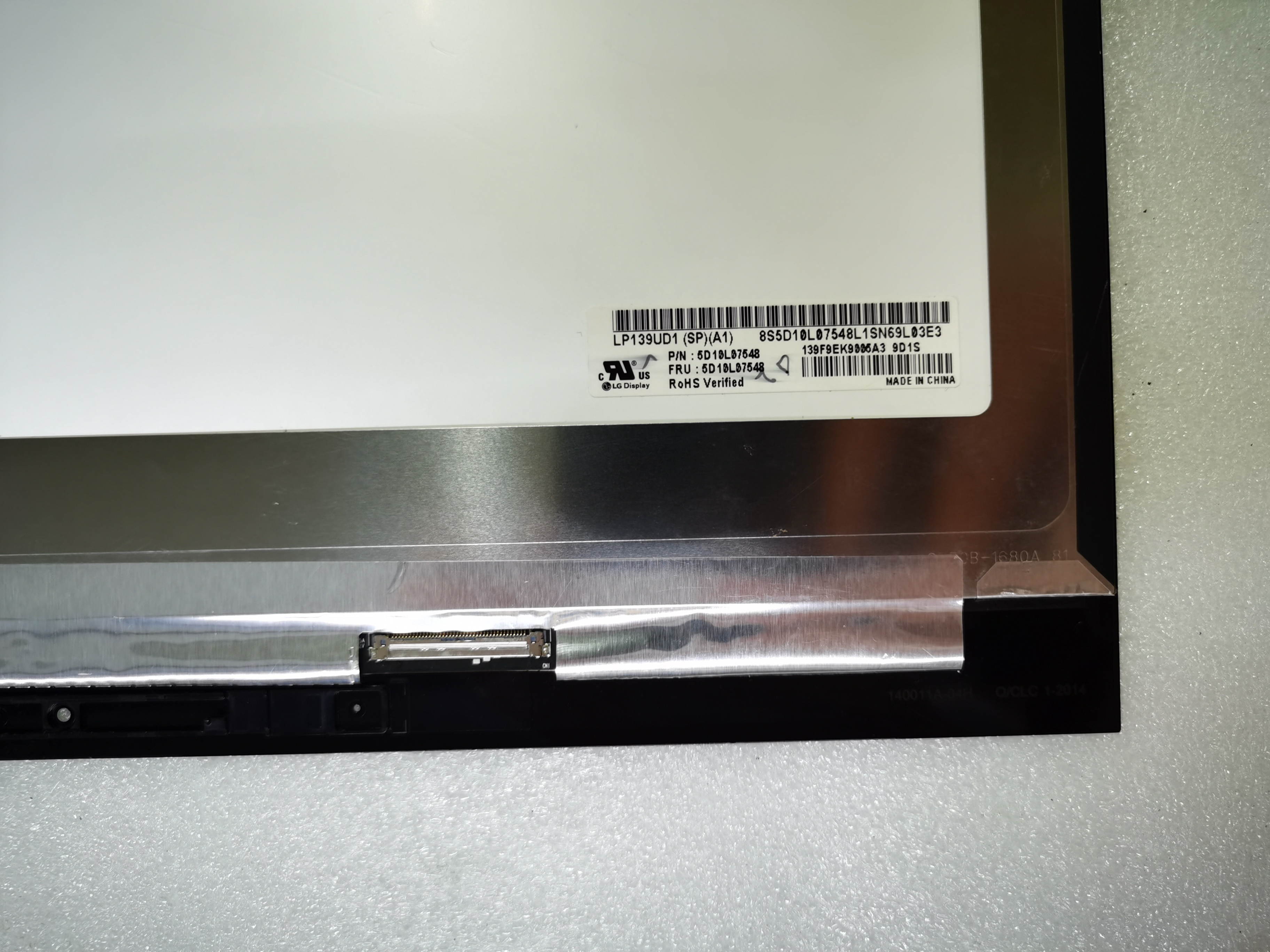 13.9" UHD Lcd Touch Screen Assembly for Lenovo Yoga 910-13IKB 910-14 5D10M35107