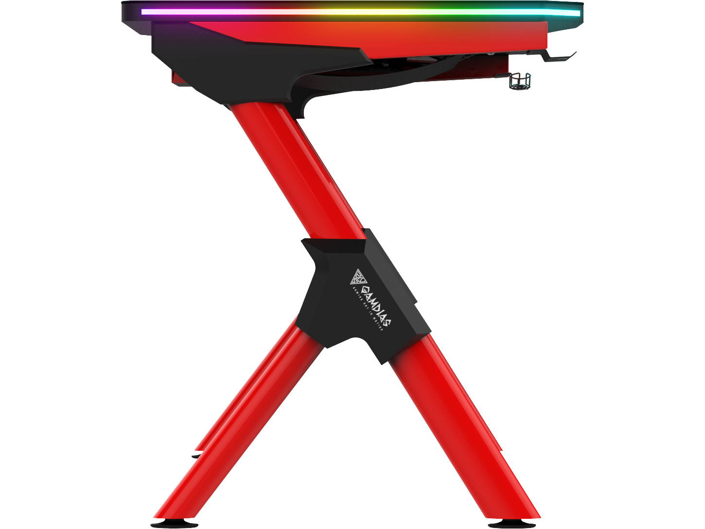 Gamdias DAEDALUS M1 60" RGB Gaming Desk, Computer Table, Giant Mouse Mat, Cup Holder and Headphone Hook