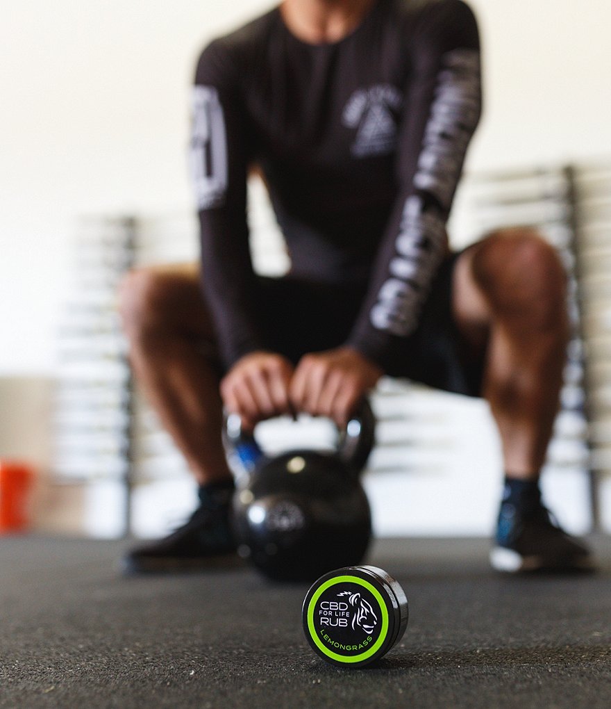 CBD for Life CBD Rub - Lemongrass