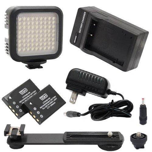 Sony NEX-VG30 Camcorder Lighting 5600K Color Temperature, 72 LED Array Lamp - Digital Photo & Video LED Light Kit