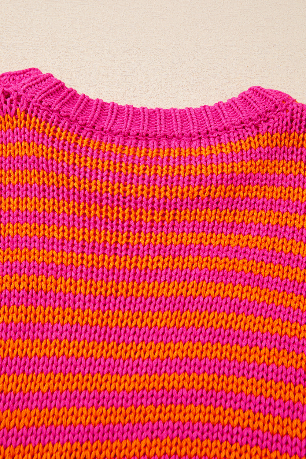 Pink Merry & Bright Pop Up Letter Waffle Knit Sweater