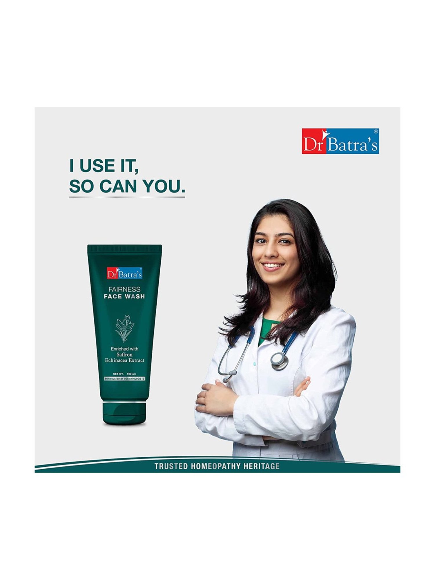 Dr. Batra's Fairness Face Wash - 100 gm
