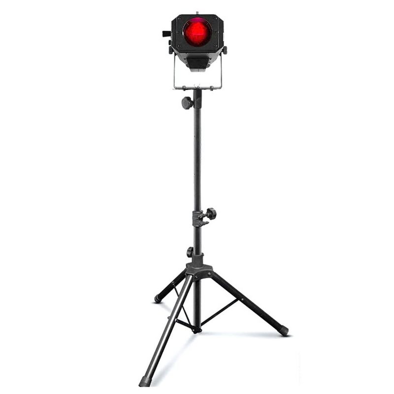 Chauvet DJ High-Quality Professional 120 Watt LED 7 Color Prism Followspot Portable Stage Lighting with Travel Tripod Stand