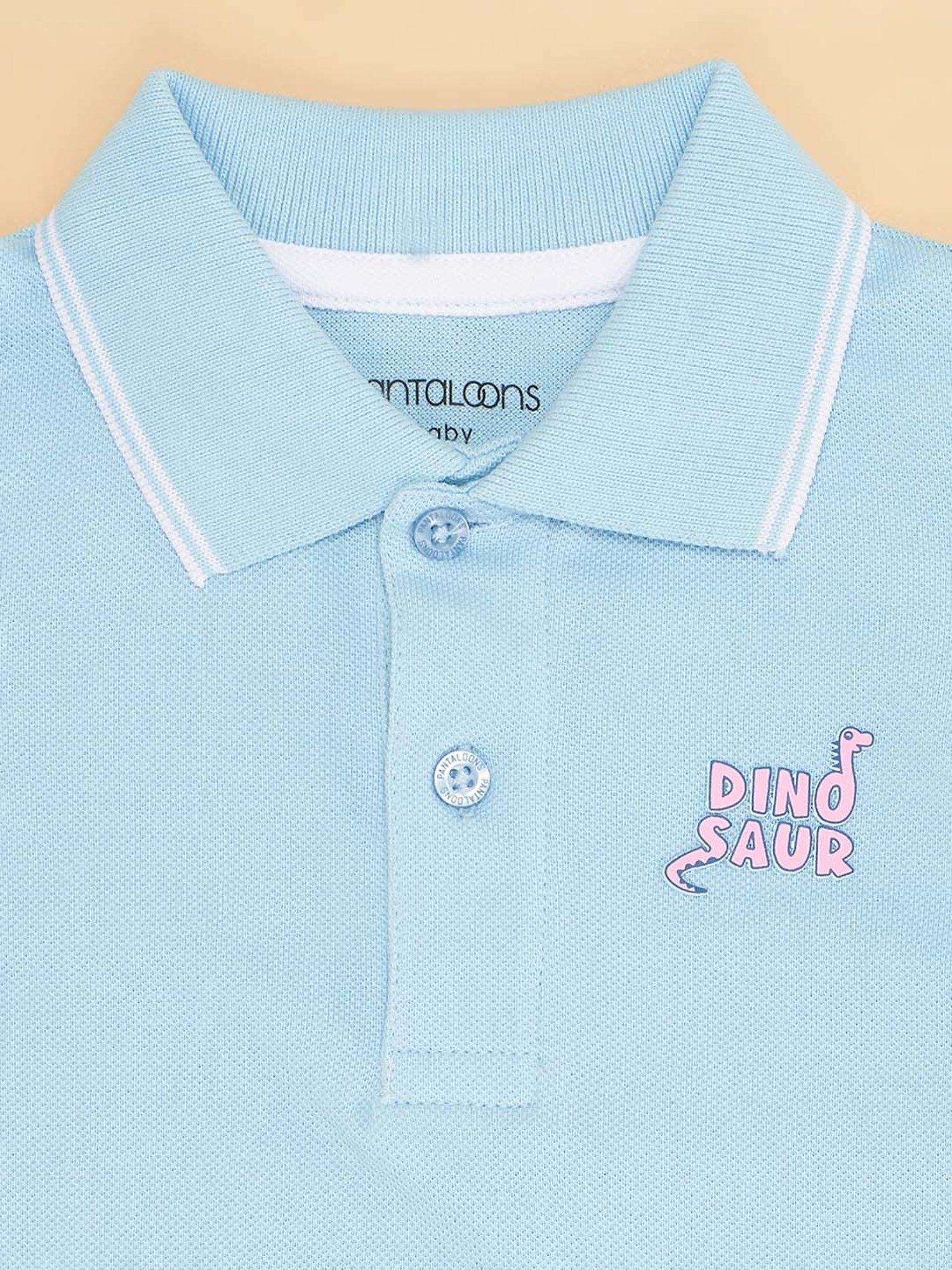 Ed-a-Mamma Baby Green Printed T-Shirt