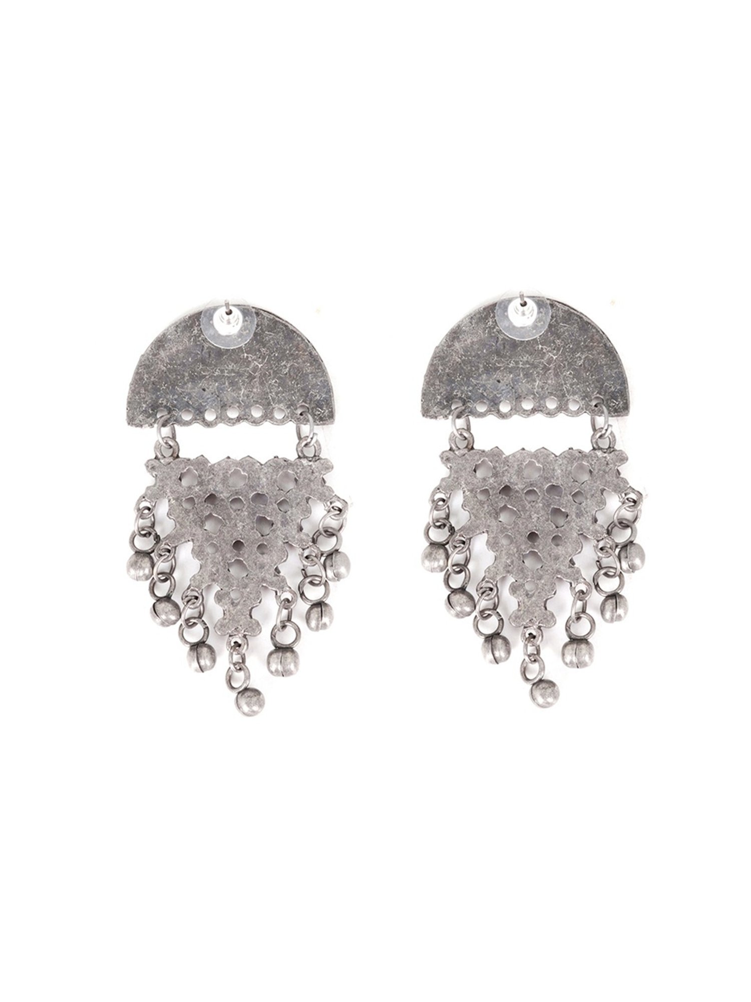 Teejh Pitara Collection Manvita Ghungroo Oxidized Jewellery Set