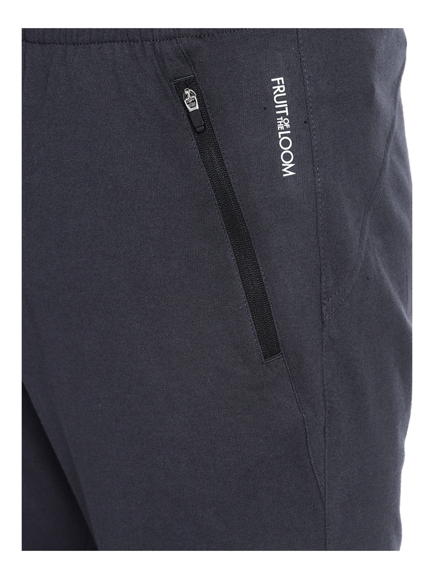 Fruit of the loom Steel Grey Regular Fit Trackpants