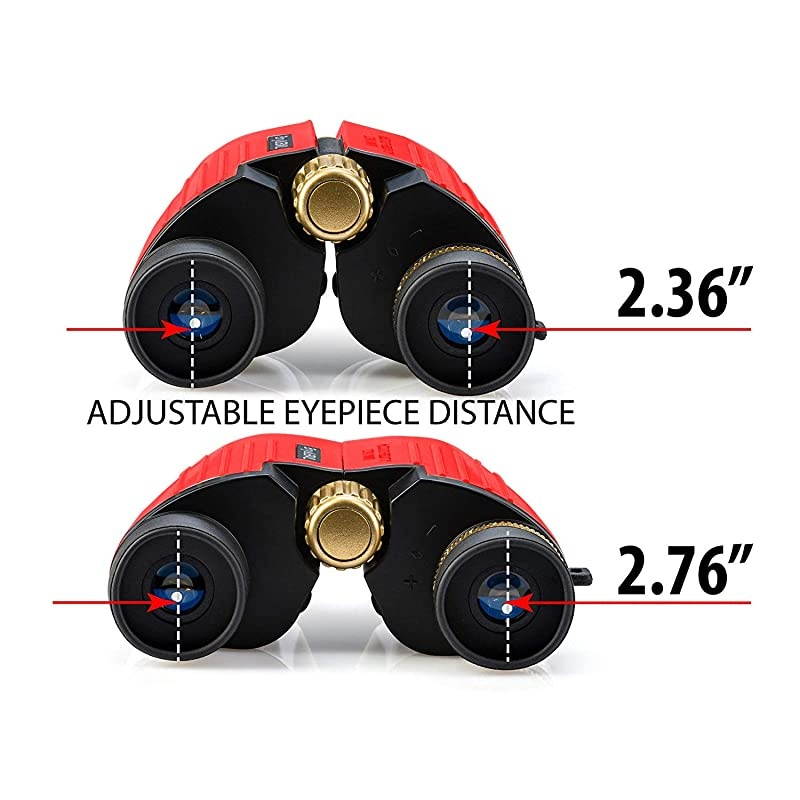 for Kids - High Resolution, Shockproof &ndash; 8X22 Kids for Bird Watching, Best Toys for Boys, Girls &ndash; Real Optics Set for Outdoor Toddler Games &ndash; Detective and Spy Kids Toys