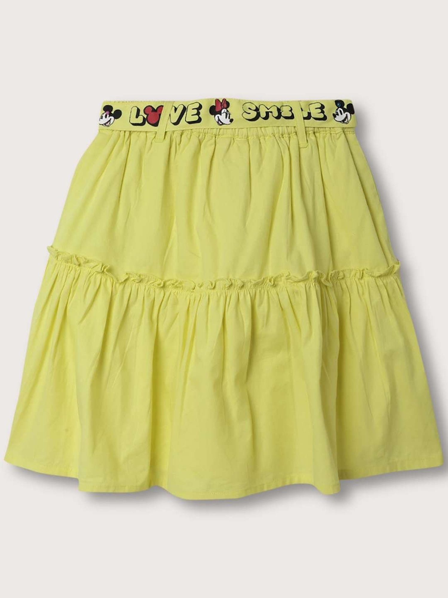 MINIKLUB Kids Blue Cotton Embellished Skirt