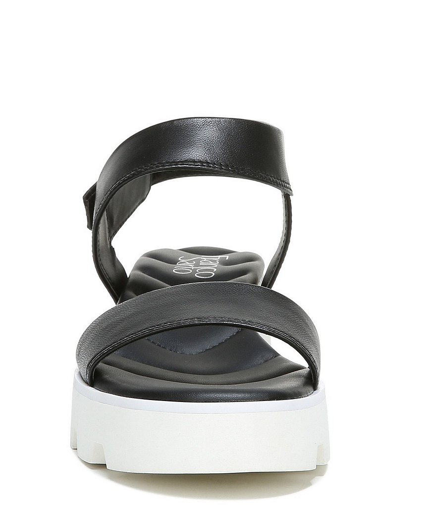 Aetrex Jillian Sport Leopard Print EVA Water Friendly Wedge Sandals