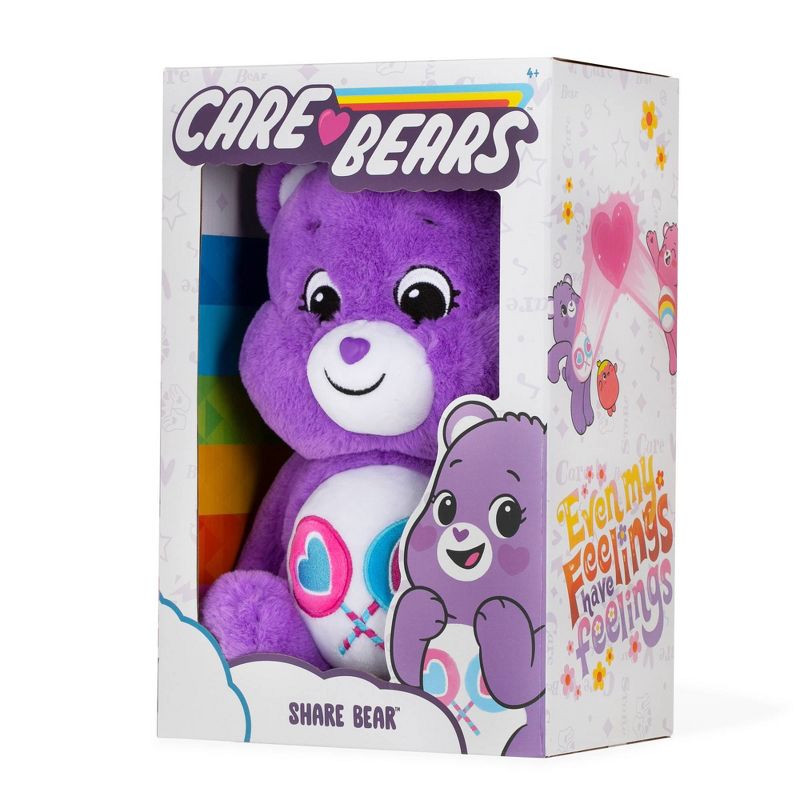 Care Bears Basic Medium Plush - Share Bear
