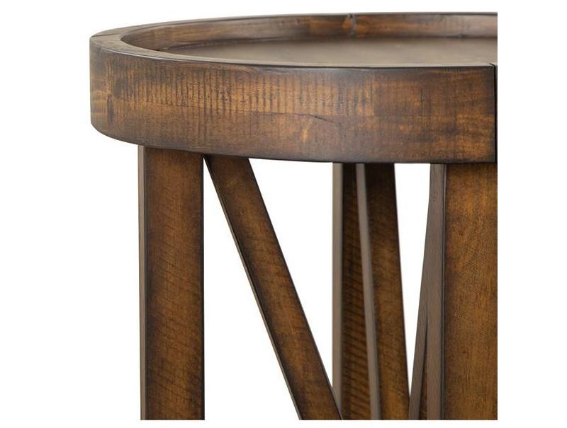 Magnussen Home T5083 Kirkpatrick Round Accent End Table