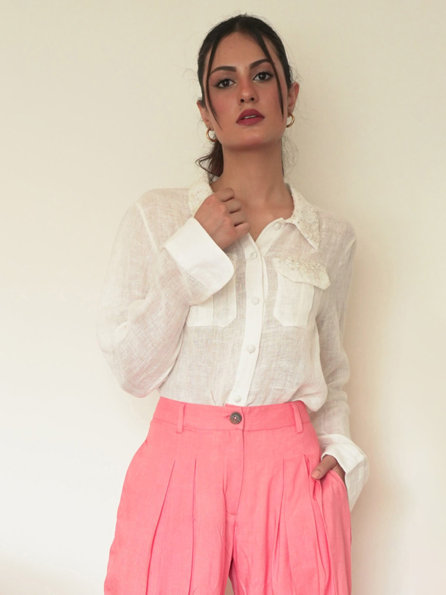 Seesa White Capsule Eiza Collared Shirt