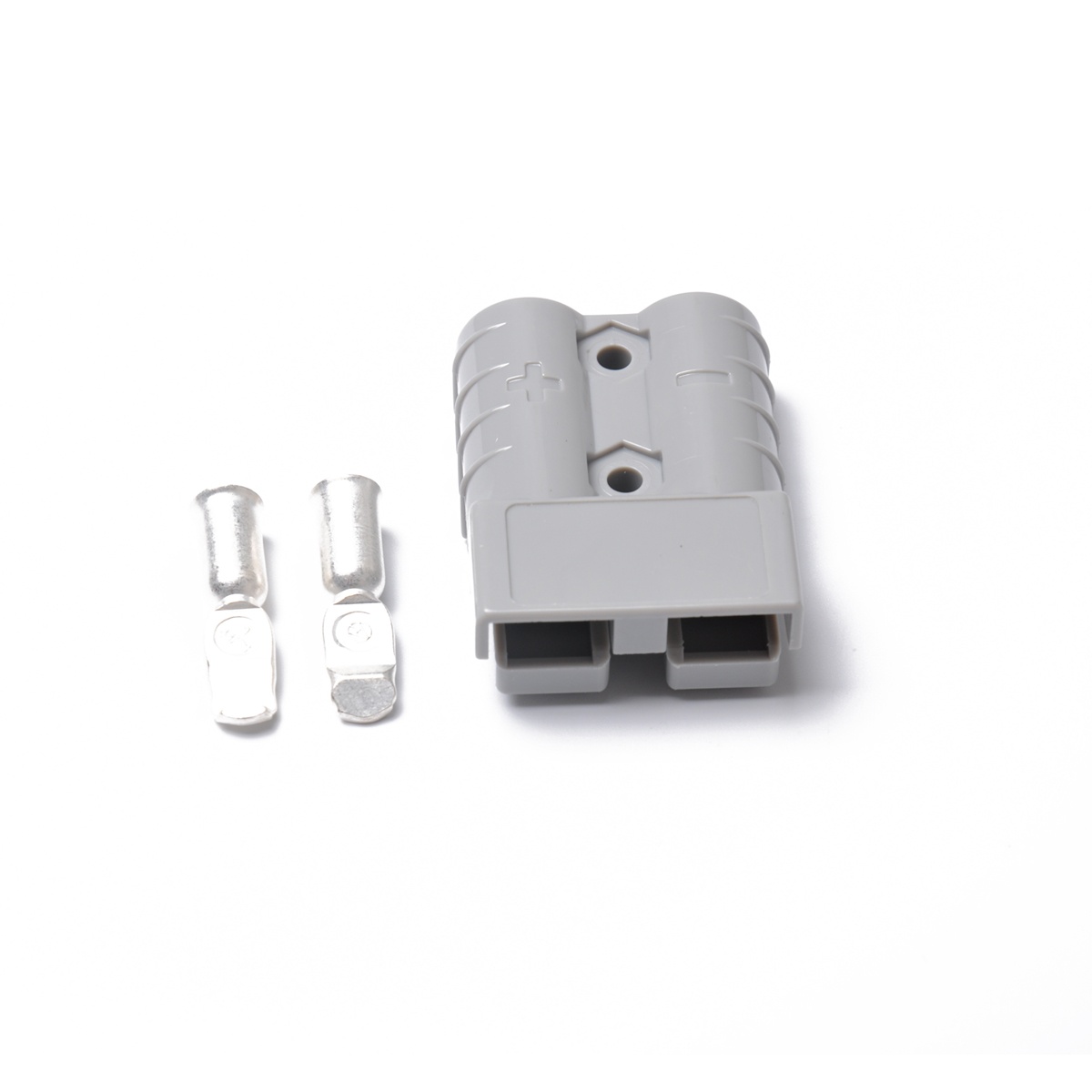 One Pair 50A 600V Quick Connection Power Connectors with 25cm Cables for  Solar Panels Dual Battery Systems Caravans Trailer 4WD Fridges (Black)