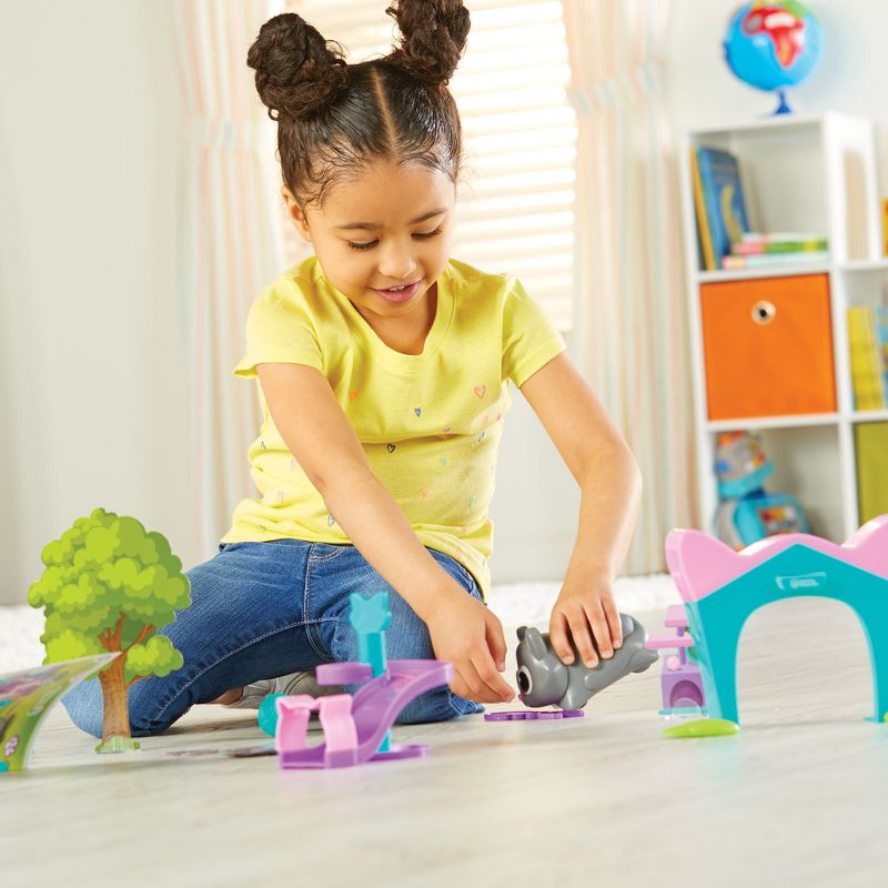 Learning Resources Coding Critters Scamper & Sneaker, Interactive Coding Toy, 22 Piece Set, Ages 4+