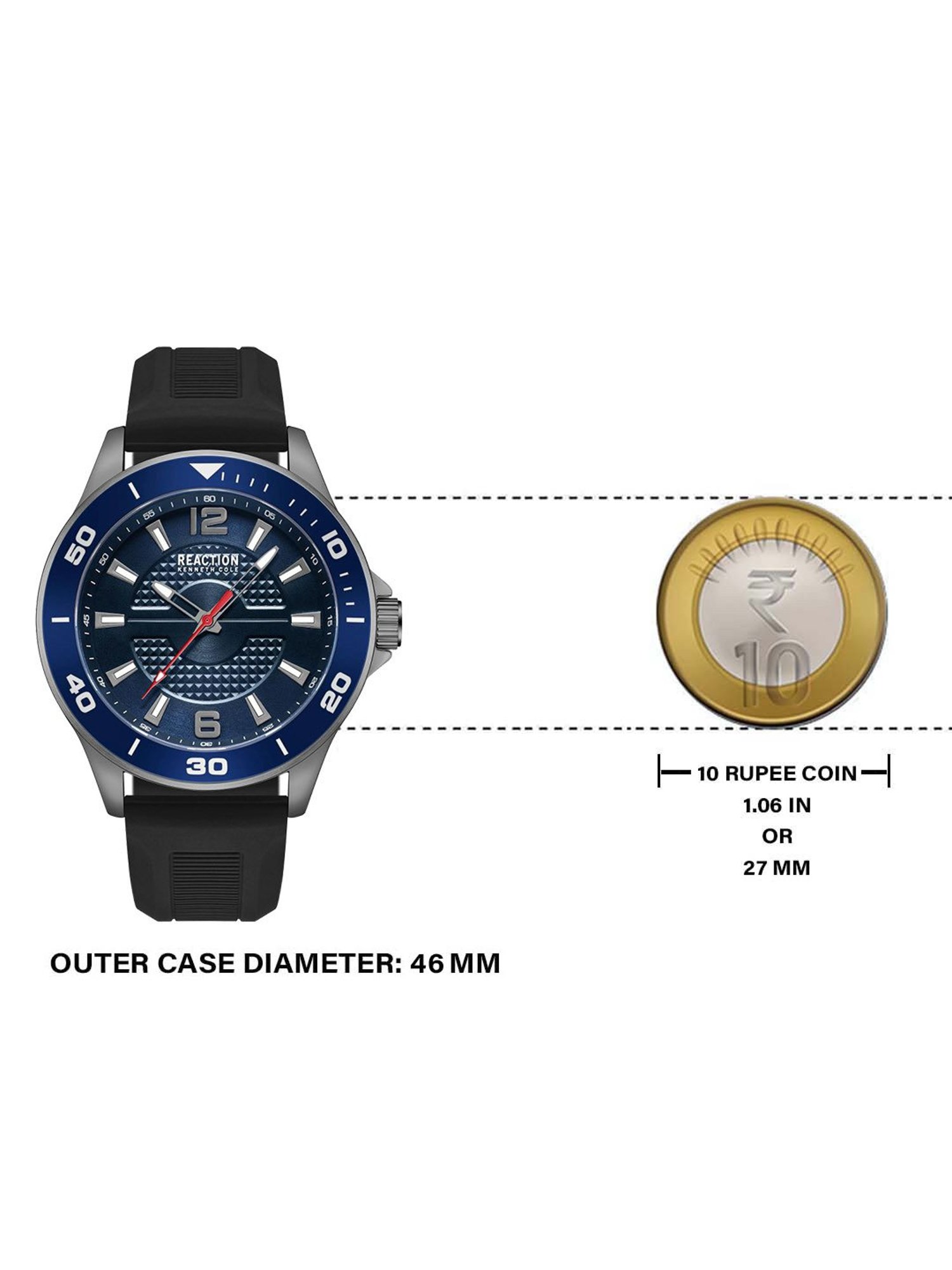 Reaction Kenneth Cole KRWGM9007102 Analog Watch for Men