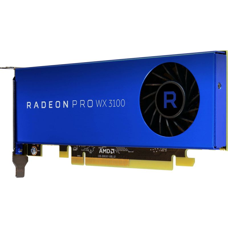 AMD Radeon Pro WX 3100 Graphic Card - 4 GB GDDR5 - 1.22 GHz Core - 128 bit Bus Width - DisplayPort