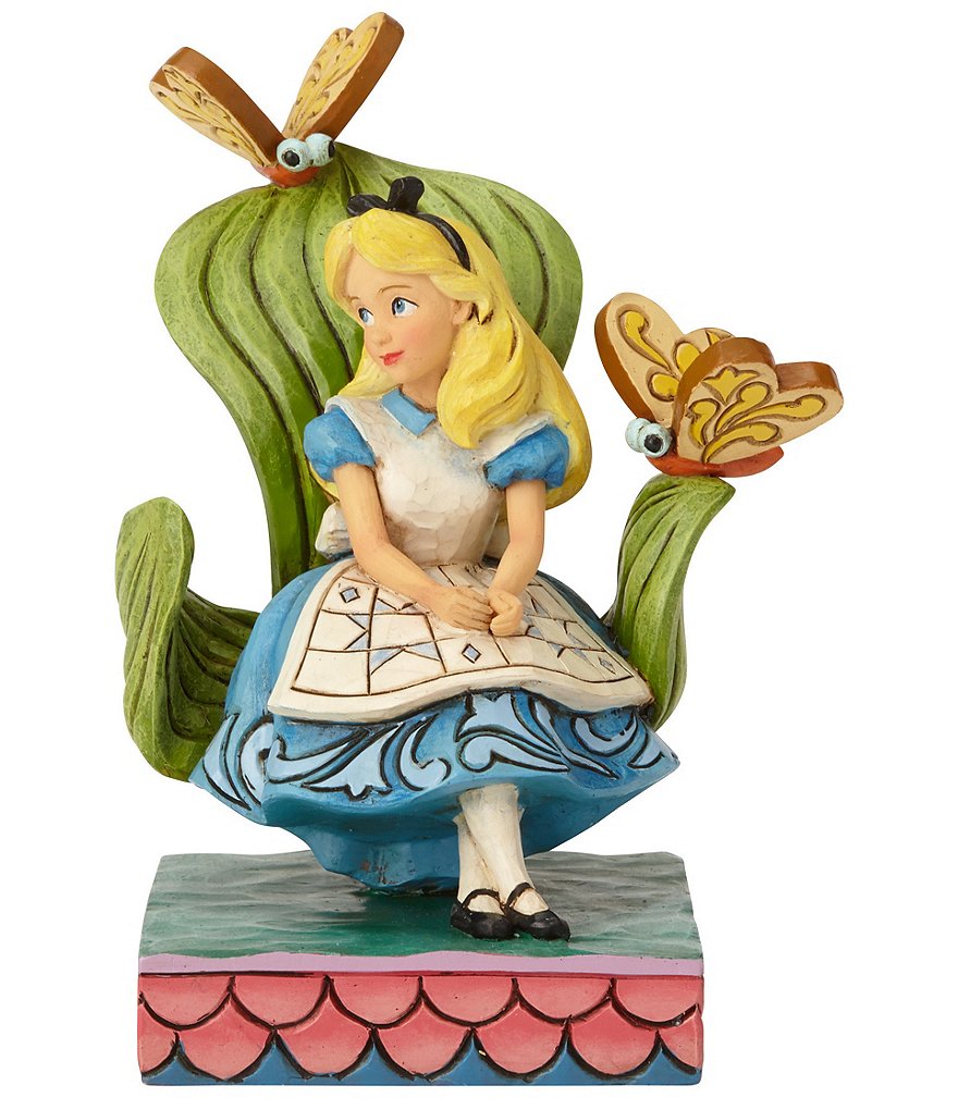 Disney Traditions Collection by Jim Shore Alice In Wonderland #double;Curiouser & Curiouser#double; Figurine