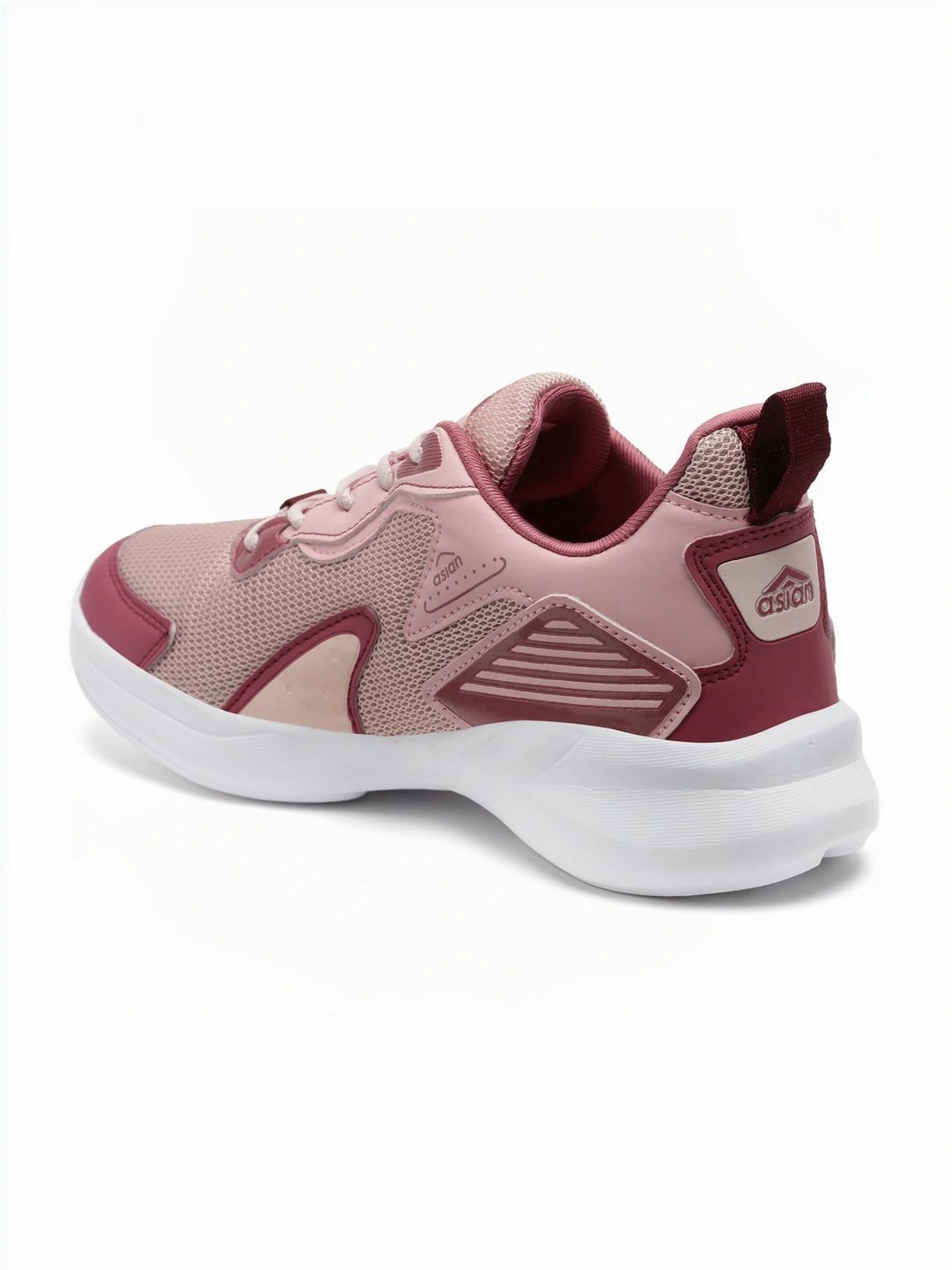 Asian Women's Pink Running Shoes