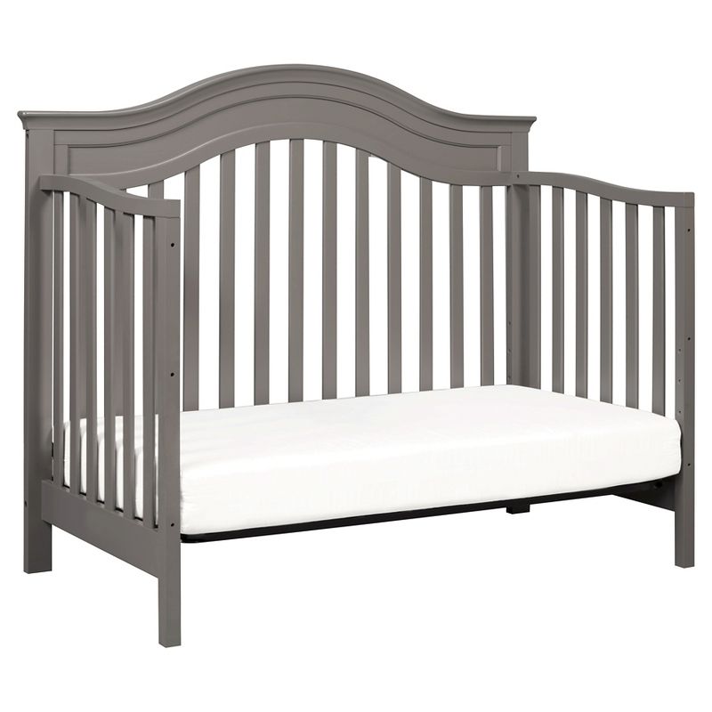 DaVinci Brook 4-in-1 Convertible Crib with Toddler Rail - Slate