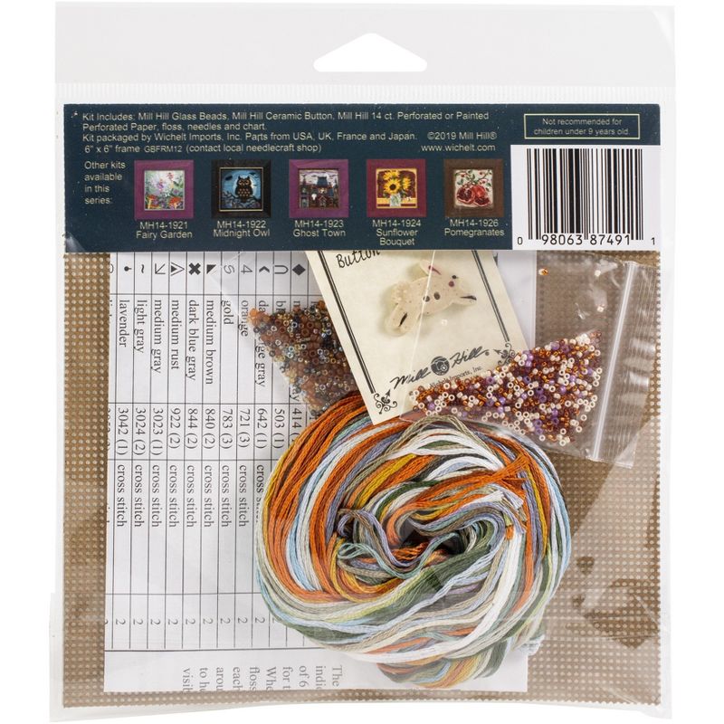 Mill Hill Buttons & Beads Counted Cross Stitch Kit 5"X5"-Foot Bridge (14 Count)
