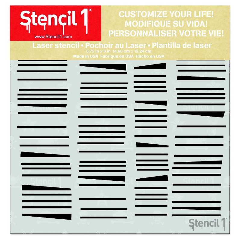 Stencil1 Birds in Branches - Stencil 8.5" x 11"