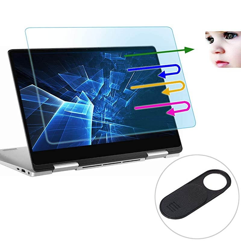 Glare Screen Protector Fit 2020 Latest Dell XPS 13 9300 13.4 inches Laptop, Eyes Protection Filter Block UV and Reduce Fingerprint, Whole Screen Guard