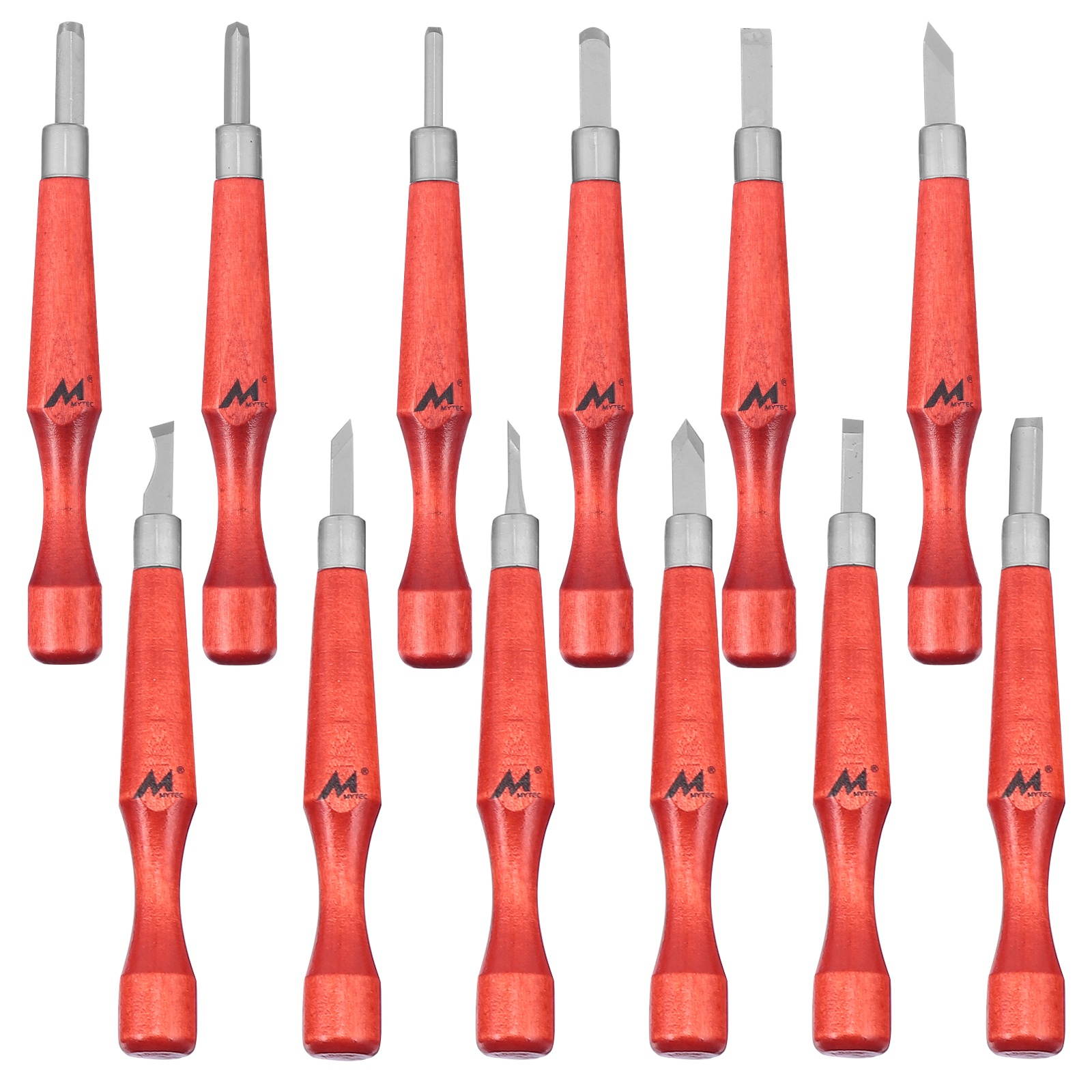 12pcs Useful Carving Tools Woodcut Knives Woodworking Knives with Storage Bag