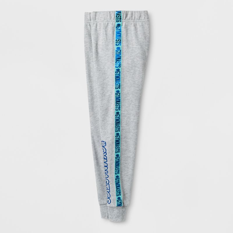 Girls' Athletic Dance Activewear Jogger Pants - Heather Gray XL