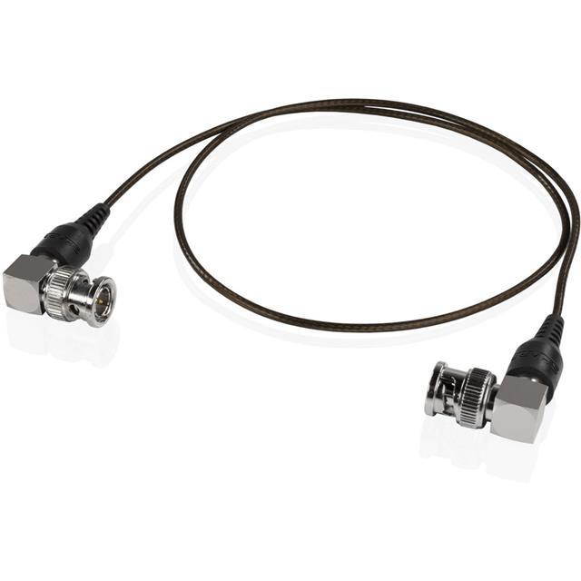 Shape 24" Skinny 90-Degree BNC Cable, Black #SKI24N