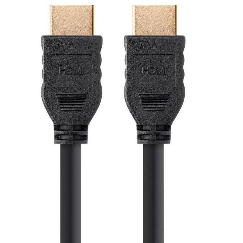 C2G 35ft 4K HDMI Cable with Gripping Connectors - Plenum Rated - 40 ft HDMI A/V Cable for Audio/Video Device