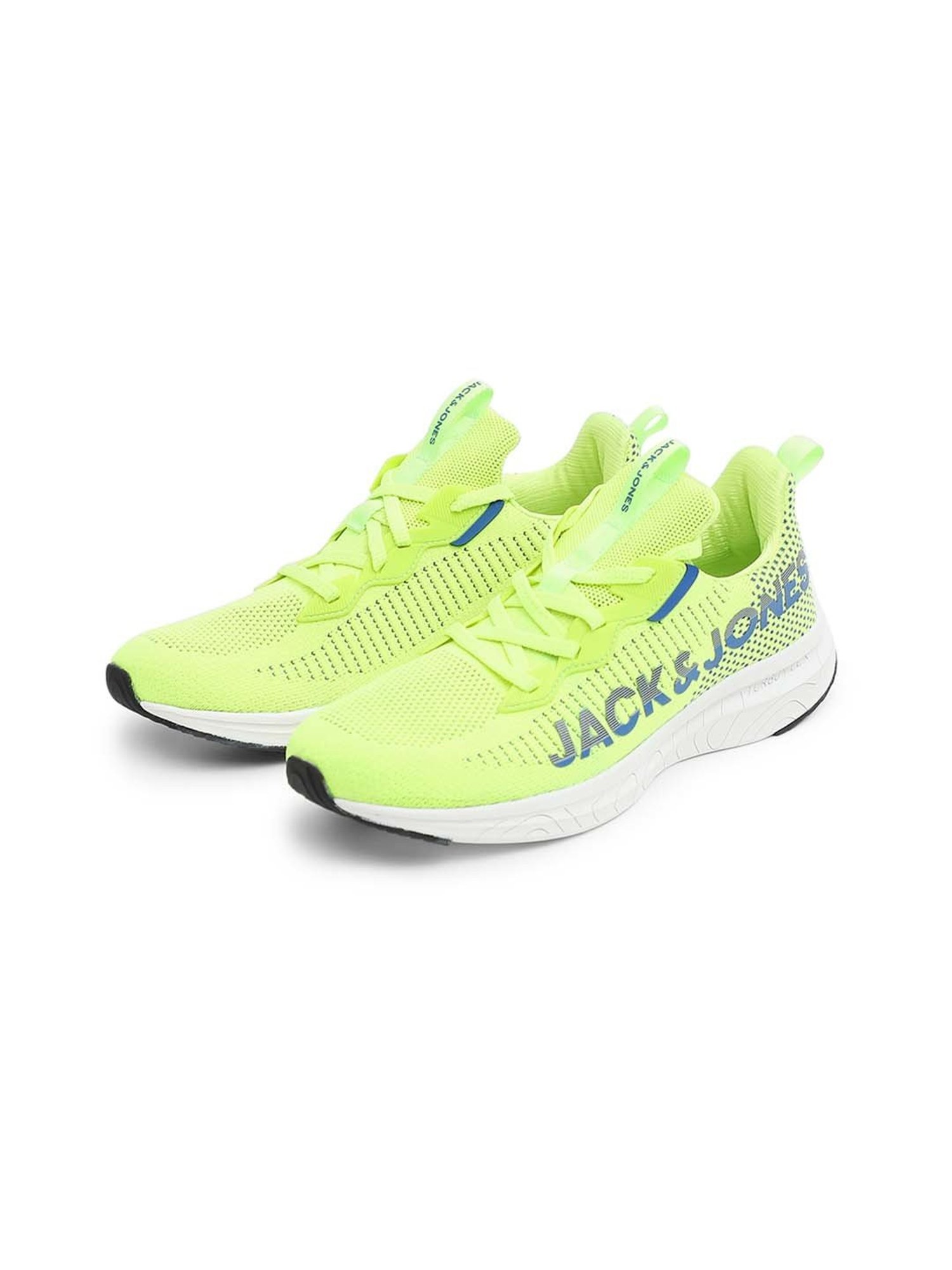 Jack & Jones Men's Acid Lime Casual Sneakers