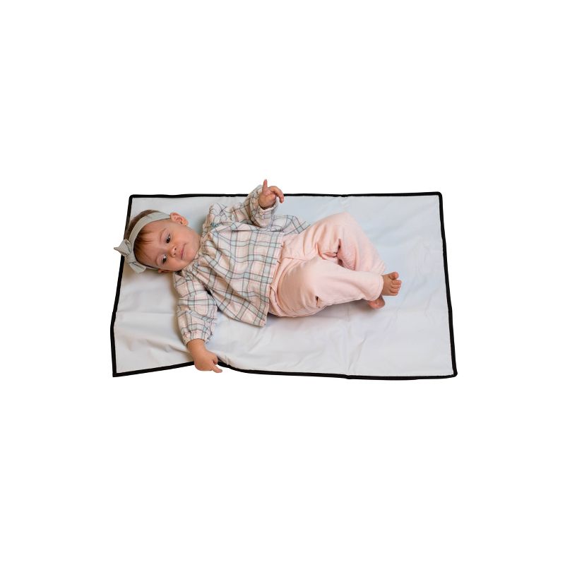 J.L. Childress Full Body Changing Pad - Gray Teal