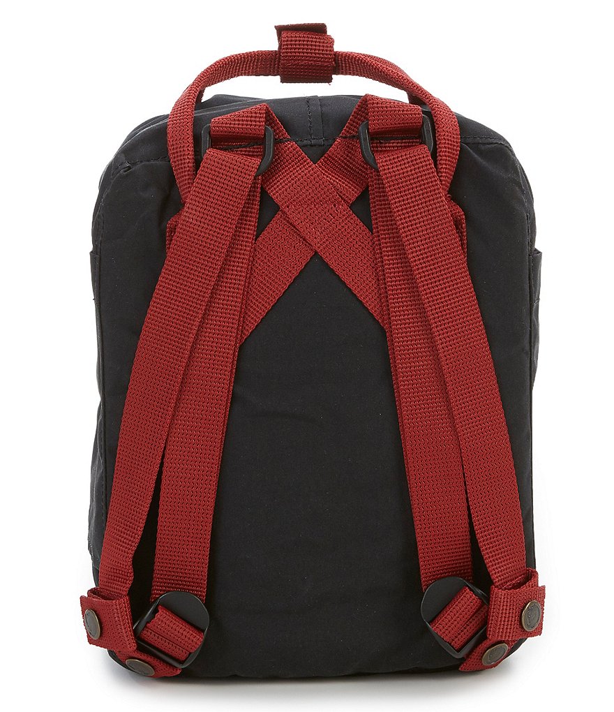 Fjallraven Contrast Handle Mini Kanken Water-Resistant Backpack