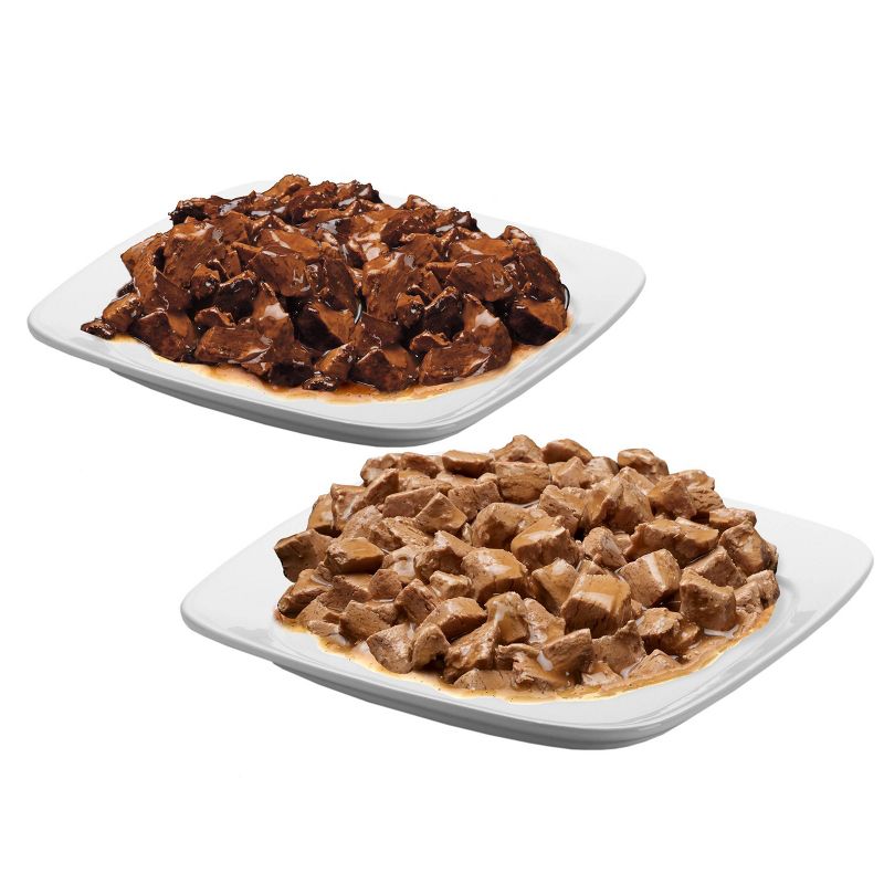 Purina Dog Chow High Protein In Savory Gravy Beef & Chicken Wet Dog Food - 13oz/6ct Variety Pack