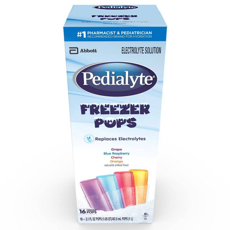 Pedialyte Electrolyte Solution Freezer Pops Variety Pack - 33.6oz