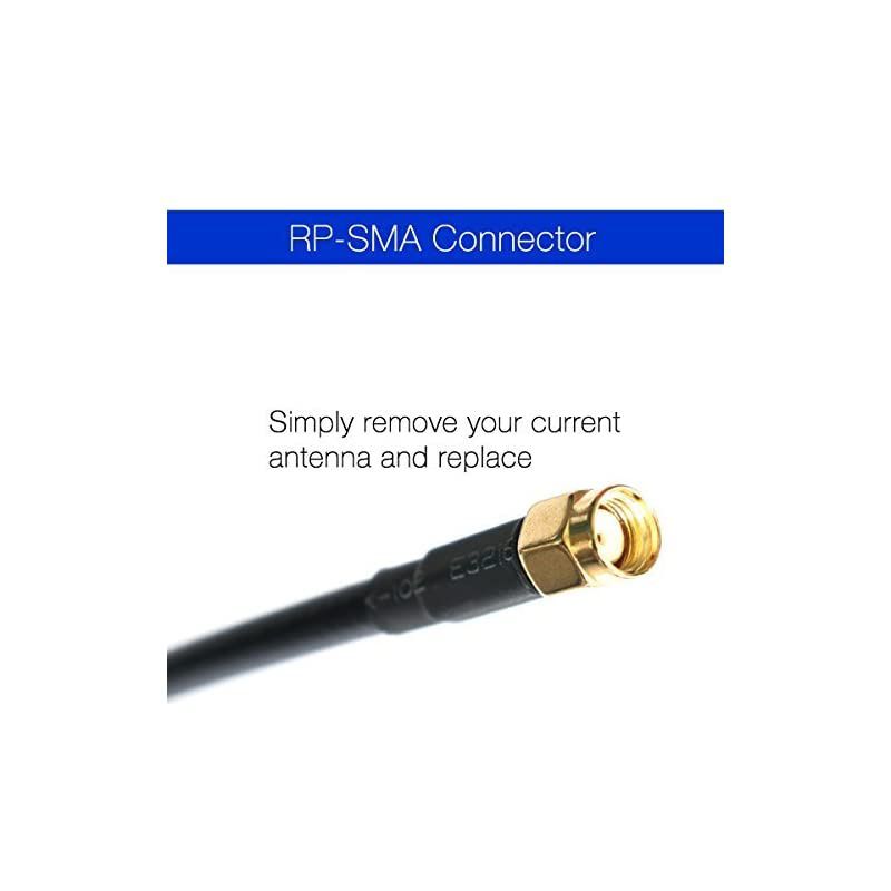 Bearifi  Heavy Duty 7 dBi WiFi Antenna with RPSMA Extension Cable Magnet Base