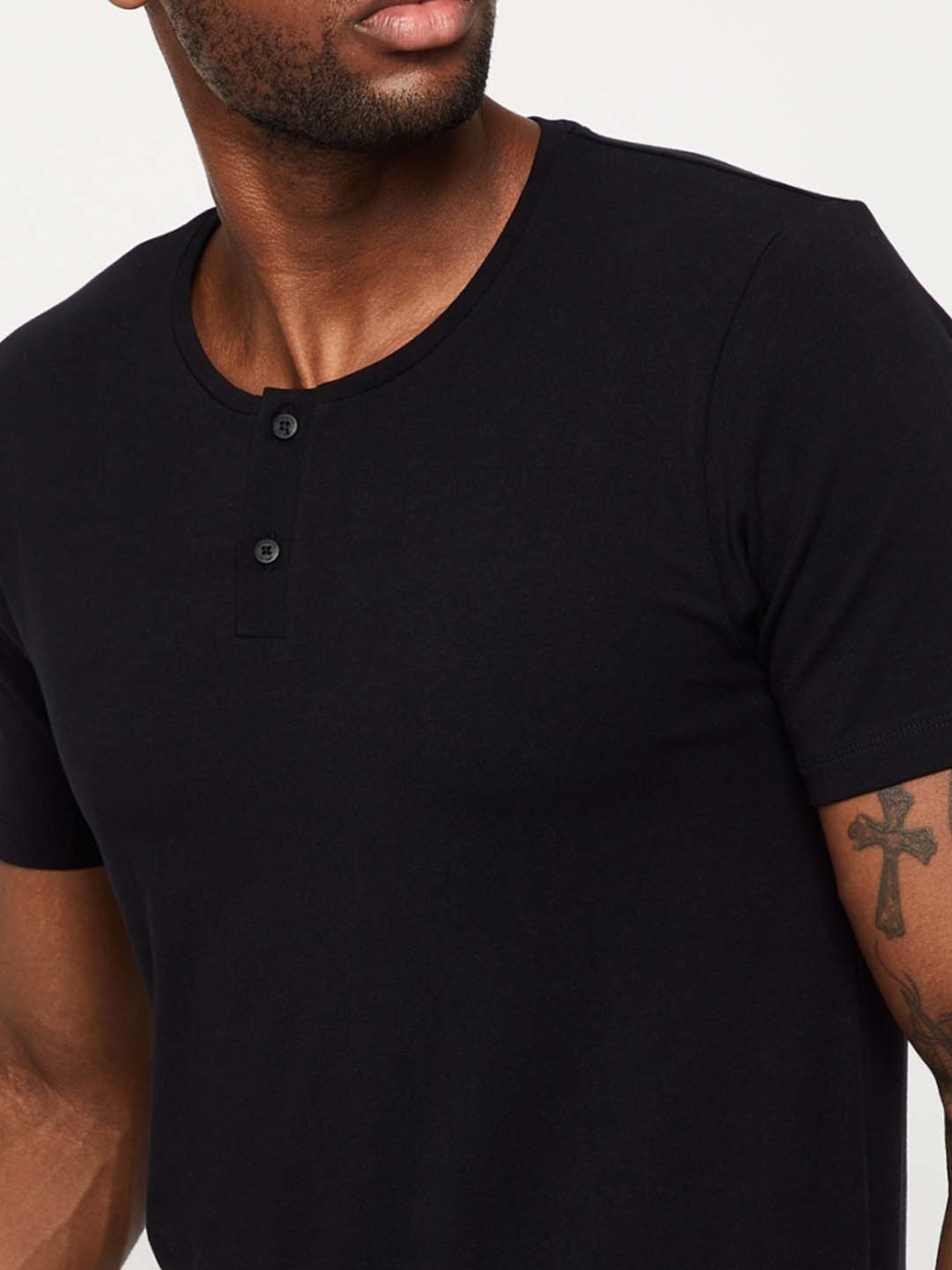 BOSSINI Black Regular Fit T-Shirt