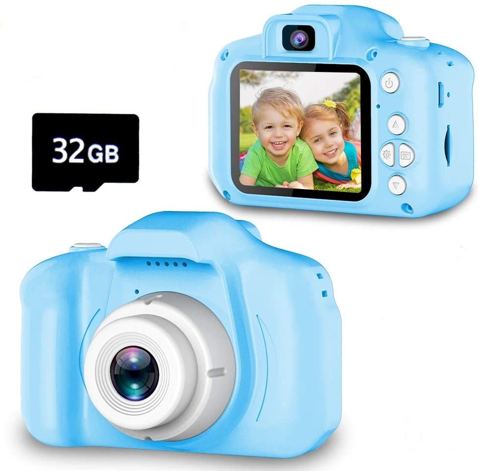 Kids Selfie Camera HD Digital Video Cameras for Toddler Kids Selfie Camera Children Small Cameras Christmas Birthday Gifts for Kids Portable