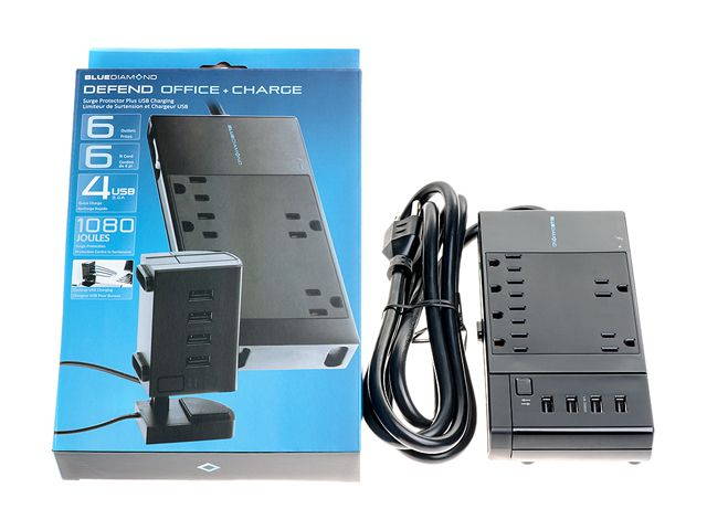 Defend Office + Charge Surge Protector  , 6ft