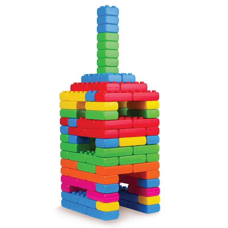 ECR4Kids Big Building Bricks - Sensory Toddler Toy - 110 Piece